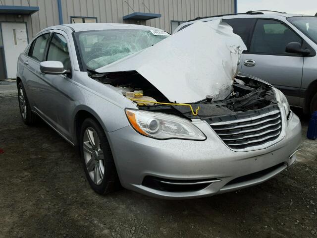 1C3CCBAB9CN318730 - 2012 CHRYSLER 200 LX SILVER photo 1