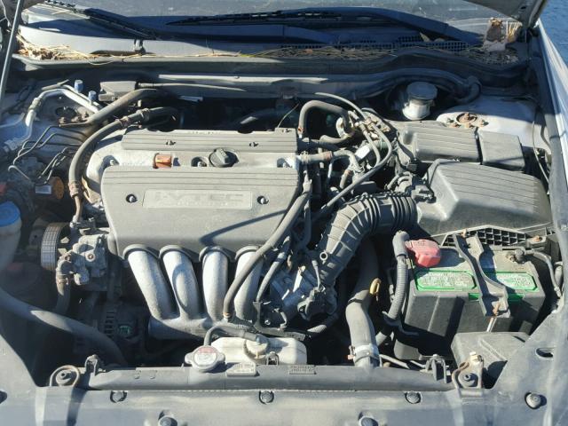 1HGCM56384A149046 - 2004 HONDA ACCORD LX SILVER photo 7