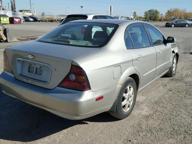 KL1VB52L64B108645 - 2004 CHEVROLET EPICA LS SILVER photo 4