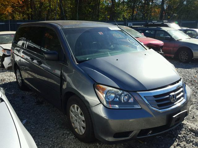 5FNRL38209B034847 - 2009 HONDA ODYSSEY GRAY photo 1