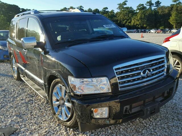 5N3AA08D28N906600 - 2008 INFINITI QX56 BLACK photo 1