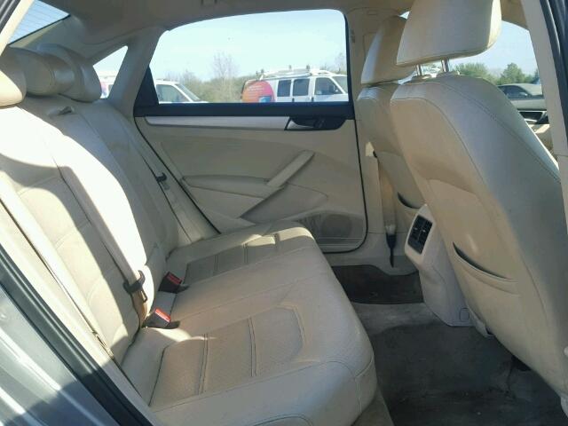 1VWBP7A33DC064198 - 2013 VOLKSWAGEN PASSAT SE SILVER photo 6