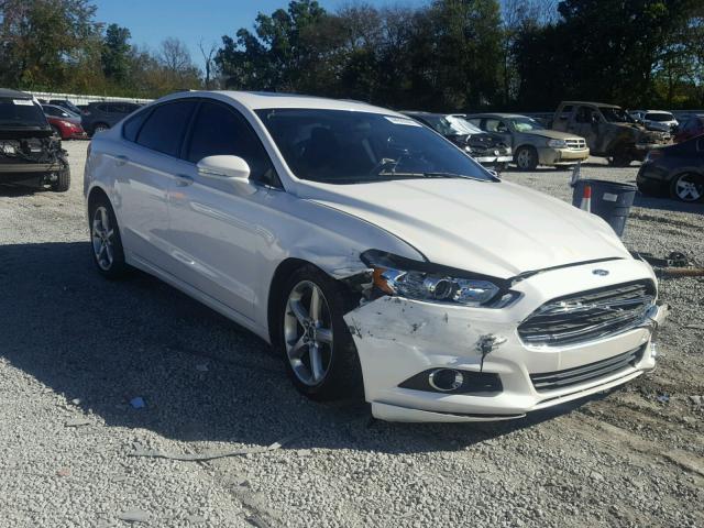 3FA6P0H91DR285344 - 2013 FORD FUSION SE WHITE photo 1