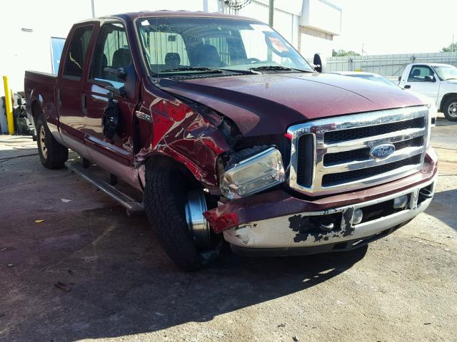 1FTSW20P36EB31533 - 2006 FORD F250 SUPER RED photo 1