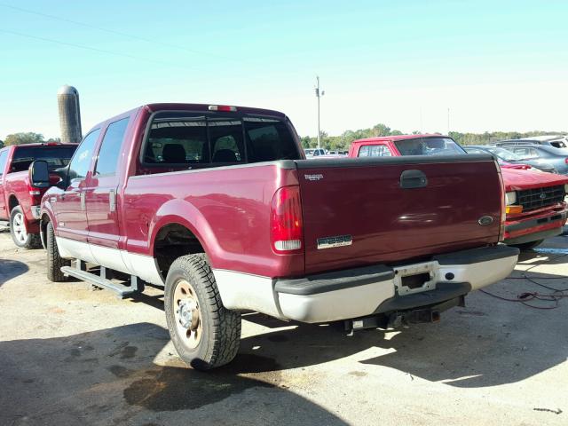 1FTSW20P36EB31533 - 2006 FORD F250 SUPER RED photo 3