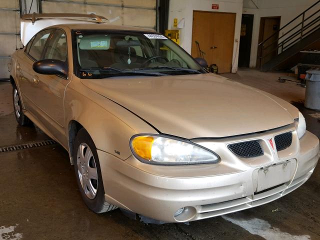 1G2NF52E94C255992 - 2004 PONTIAC GRAND AM S GOLD photo 1