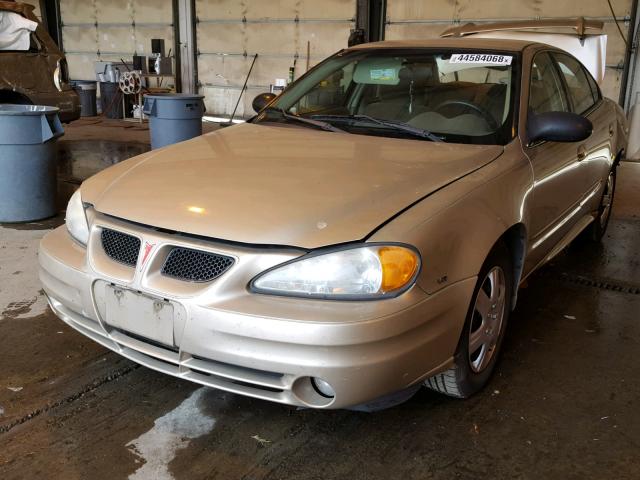 1G2NF52E94C255992 - 2004 PONTIAC GRAND AM S GOLD photo 2