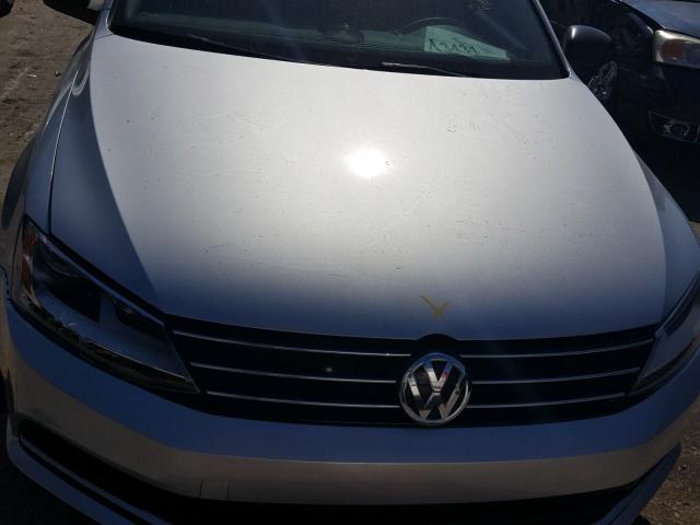 3VW2K7AJ1FM346838 - 2015 VOLKSWAGEN JETTA BASE 银色 照片 7
