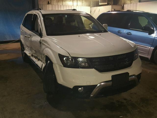 3C4PDDGG0GT243107 - 2016 DODGE JOURNEY CR WHITE photo 1