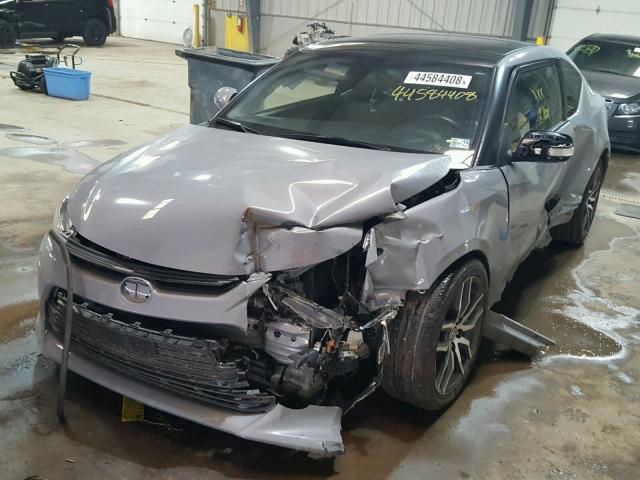 JTKJF5C7XE3068748 - 2014 TOYOTA SCION TC 灰色 照片 2