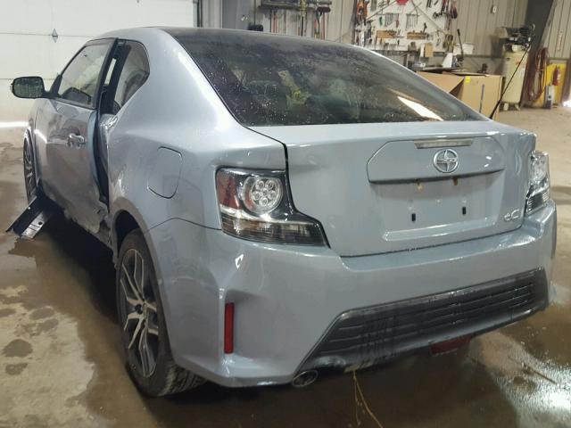 JTKJF5C7XE3068748 - 2014 TOYOTA SCION TC 灰色 照片 3