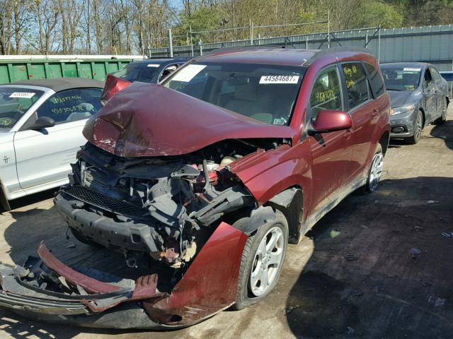 2S3DA217086125333 - 2008 SUZUKI XL7 RED photo 2