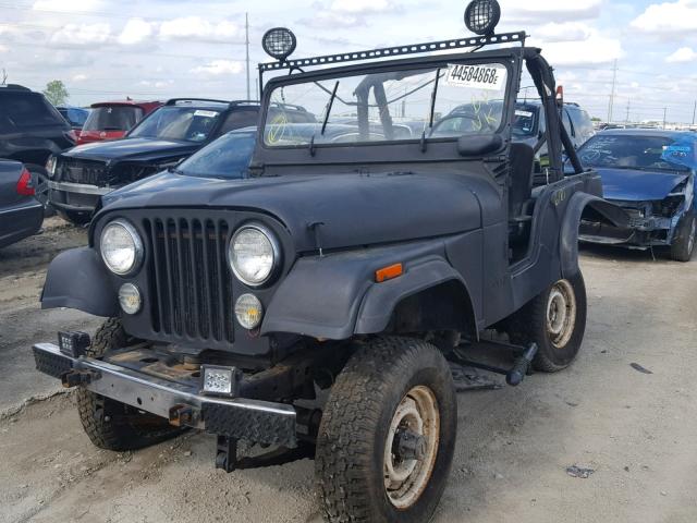 J5F83AA057761 - 1975 JEEP JEEP BLACK photo 2