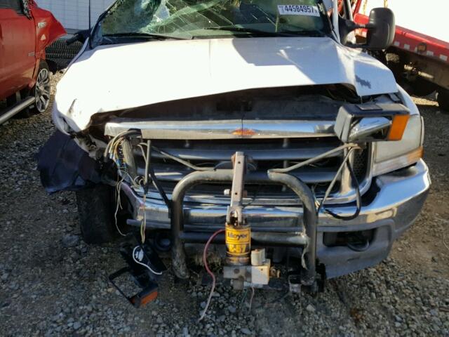 1FTNX21F12ED02483 - 2002 FORD F250 SUPER WHITE photo 7