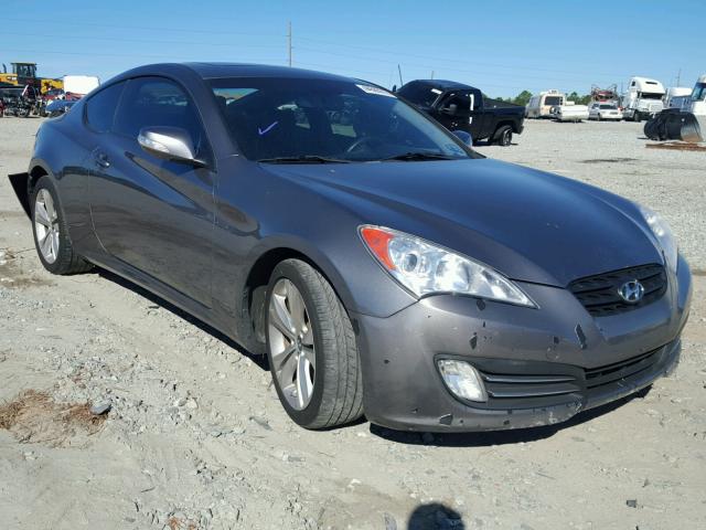 KMHHU6KH2CU065681 - 2012 HYUNDAI GENESIS CO SILVER photo 1