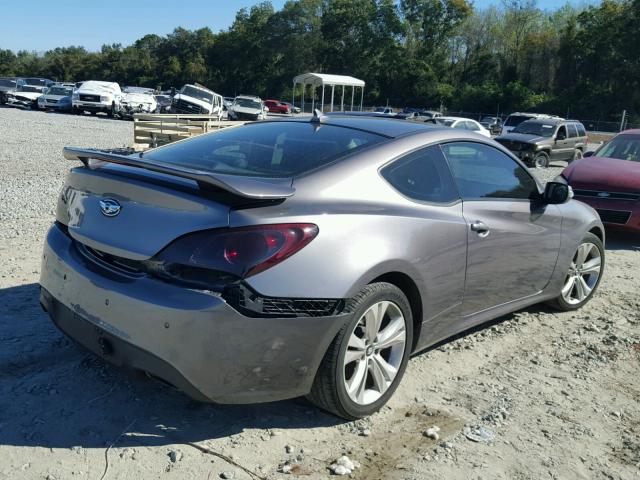 KMHHU6KH2CU065681 - 2012 HYUNDAI GENESIS CO SILVER photo 4