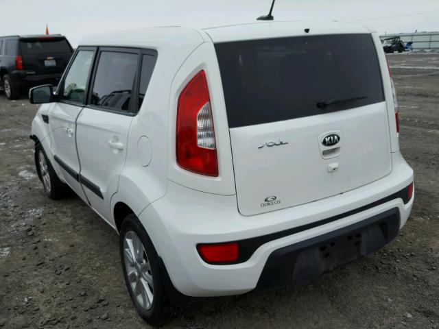 KNDJT2A60D7541928 - 2013 KIA SOUL + WHITE photo 3