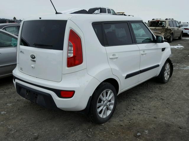 KNDJT2A60D7541928 - 2013 KIA SOUL + WHITE photo 4