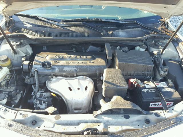 4T1BE46K57U069534 - 2007 TOYOTA CAMRY NEW SILVER photo 7