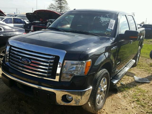 1FTFW1CT7BFB61224 - 2011 FORD F150 SUPER BLACK photo 2