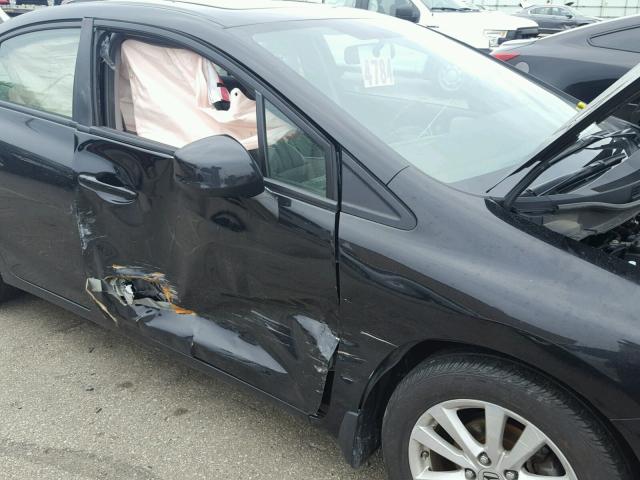 19XFB2F99CE056214 - 2012 HONDA CIVIC EXL 黑色 照片 9