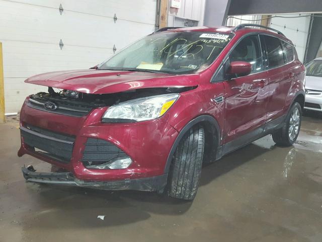 1FMCU9G9XEUB84109 - 2014 FORD ESCAPE SE MAROON photo 2