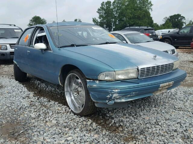 1G1BN53E7MW186971 - 1991 CHEVROLET CAPRICE CL TEAL photo 1