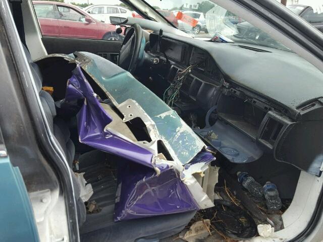 1G1BN53E7MW186971 - 1991 CHEVROLET CAPRICE CL 青色 照片 5