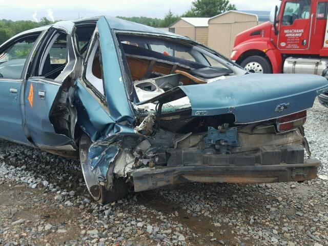 1G1BN53E7MW186971 - 1991 CHEVROLET CAPRICE CL 青色 照片 9