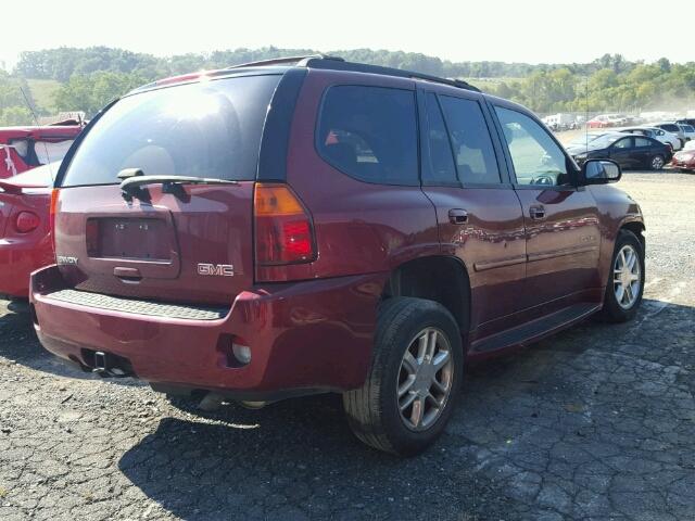 1GKET63M072236312 - 2007 GMC ENVOY DENA BURGUNDY photo 4