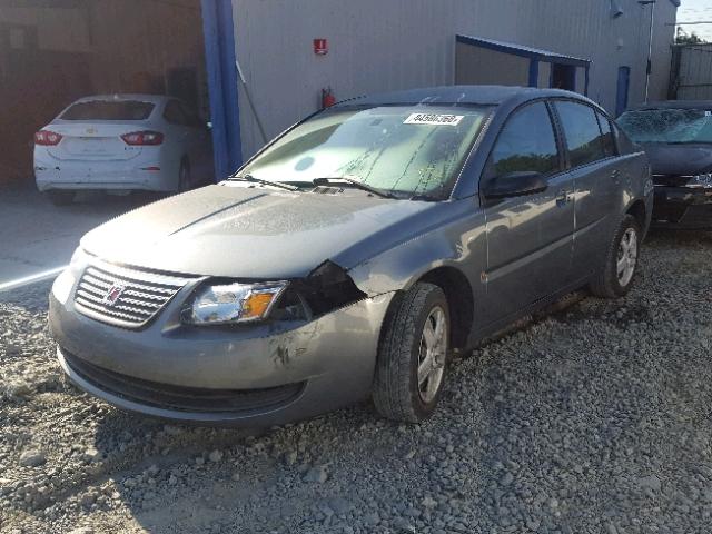 1G8AJ58F96Z179256 - 2006 SATURN ION LEVEL GRAY photo 2