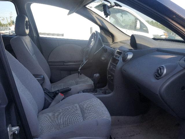 1G8AJ58F96Z179256 - 2006 SATURN ION LEVEL GRAY photo 5