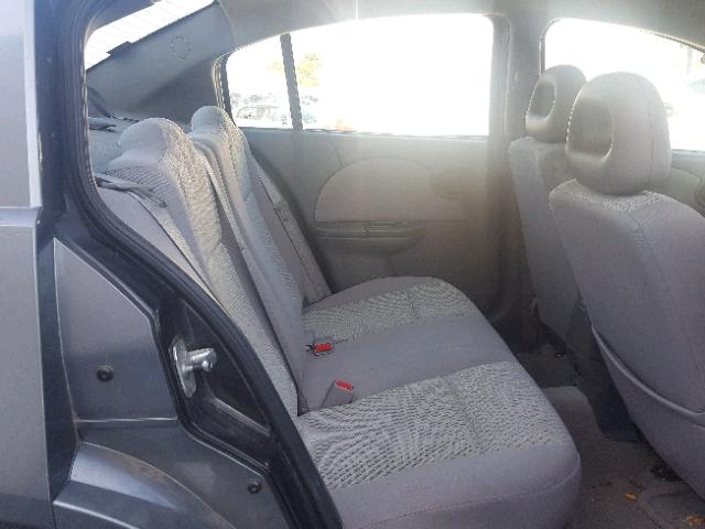 1G8AJ58F96Z179256 - 2006 SATURN ION LEVEL GRAY photo 6