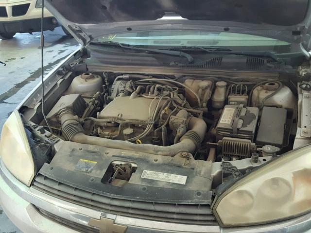 1G1ZT54875F150356 - 2005 CHEVROLET MALIBU LS ვერცხლისფერი ფოტო 7