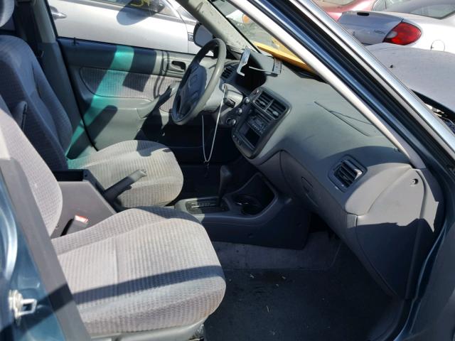 2HGEJ6613YH592587 - 2000 HONDA CIVIC BASE BLUE photo 5