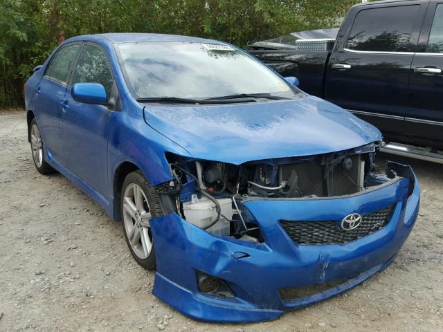 1NXBE40E29Z004579 - 2009 TOYOTA COROLLA XR 蓝色 照片 1