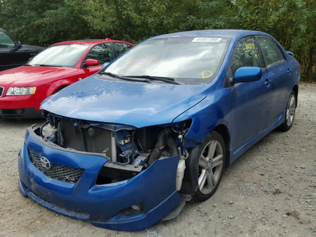 1NXBE40E29Z004579 - 2009 TOYOTA COROLLA XR 蓝色 照片 2