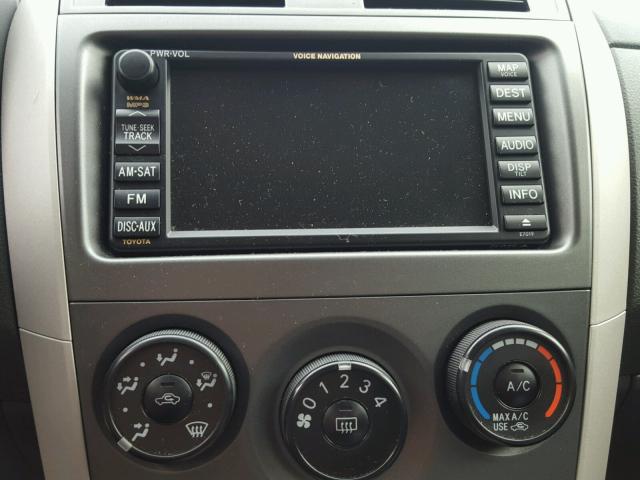 1NXBE40E29Z004579 - 2009 TOYOTA COROLLA XR 蓝色 照片 9