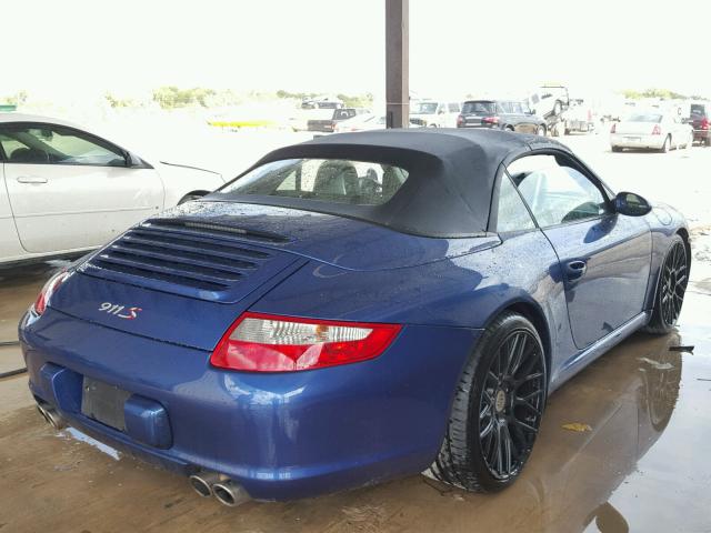 WP0CB29987S775553 - 2007 PORSCHE 911 CARRER BLUE photo 4