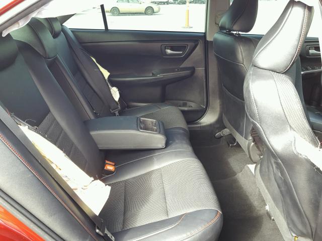 4T1BF1FK1GU575924 - 2016 TOYOTA CAMRY LE წითელი ფოტო 6