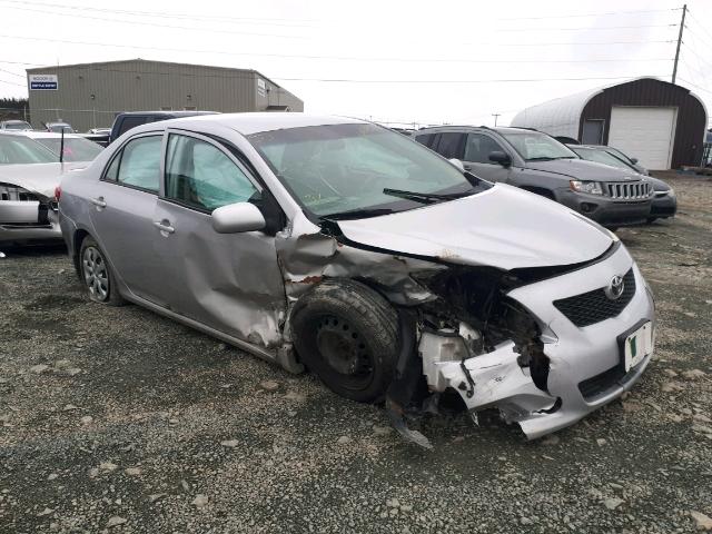 2T1BU4EE5AC485204 - 2010 TOYOTA COROLLA BA SILVER photo 1