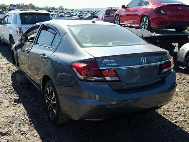 19XFB2F93DE267457 - 2013 HONDA CIVIC EXL 灰色 照片 3