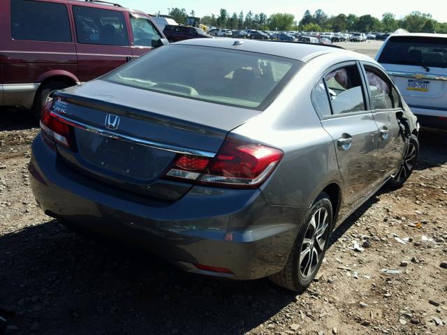 19XFB2F93DE267457 - 2013 HONDA CIVIC EXL GRAY photo 4