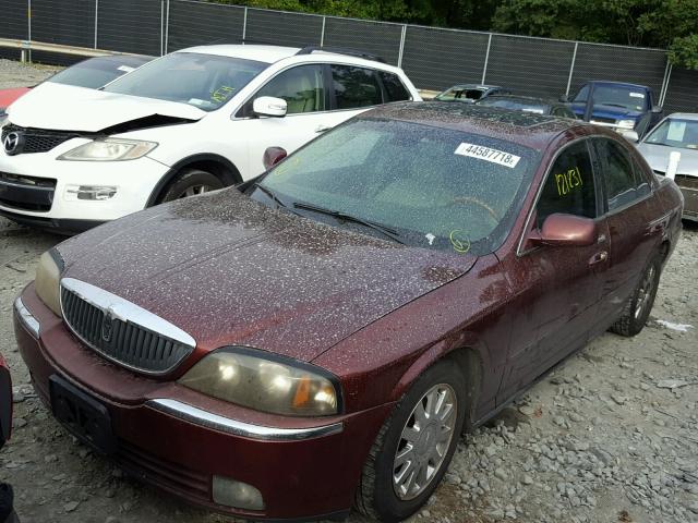 1LNHM86S13Y662279 - 2003 LINCOLN LS 勃艮第红 照片 2