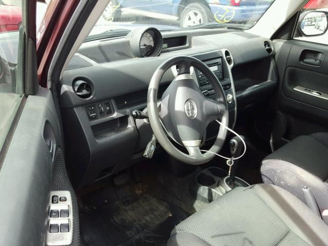 JTLKT324150216890 - 2005 TOYOTA SCION XB მუქწითელი ფოტო 9