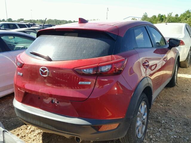 JM1DKDC71G0137745 - 2016 MAZDA CX-3 TOURI RED photo 4