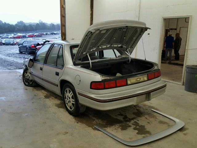 2G1WN54T9P9148850 - 1993 CHEVROLET LUMINA EUR SILVER photo 3