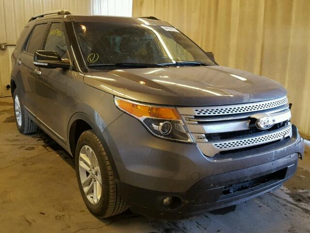 1FM5K8D87DGB70279 - 2013 FORD EXPLORER X GRAY photo 1