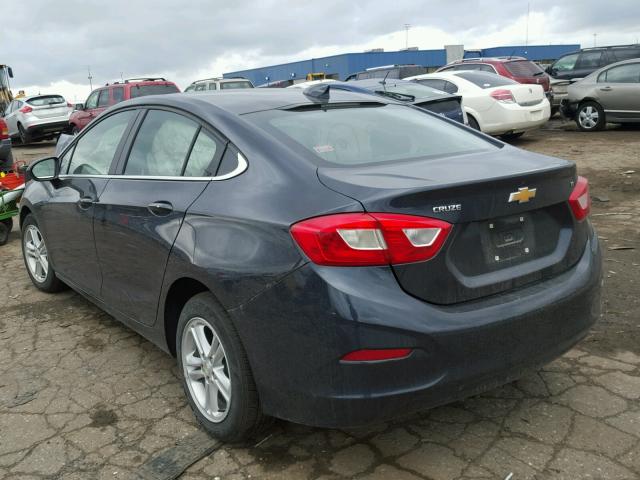 1G1BE5SM5G7241053 - 2016 CHEVROLET CRUZE LT BLACK photo 3