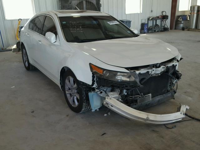 19UUA8F56DA013126 - 2013 ACURA TL TECH WHITE photo 1